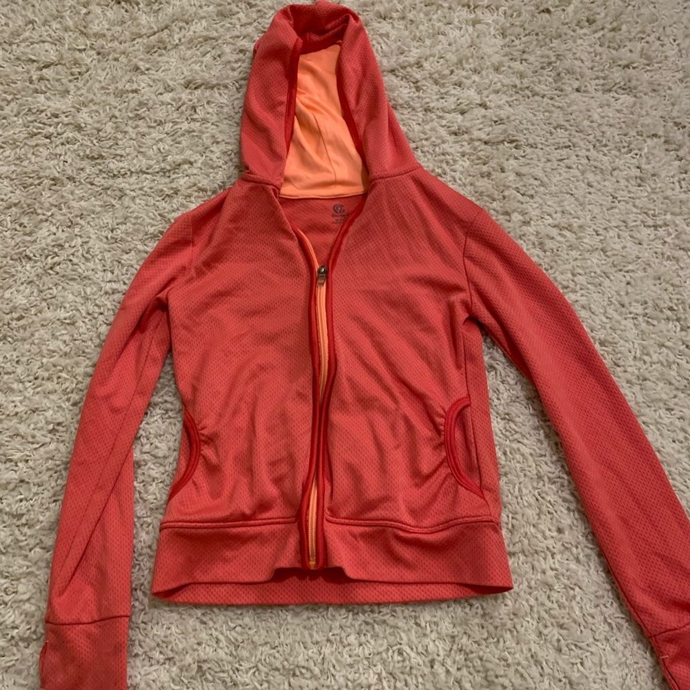 champion zip up hoodie medium